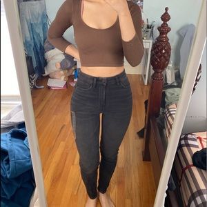 American Eagle curvy high waisted jeggings